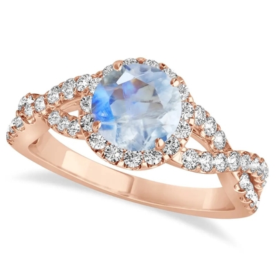 925 sólido bonito Sterling Silver Ring, pedra preciosa oval Ring For Girls de Moonstone do corte