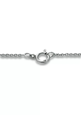 1/3 de ct. t.w. Colar do pendente da viagem da ametista 7-Stone em Sterling Silver