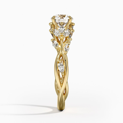Jardim secreto Diamond Engagement Ring para mulheres ou meninas