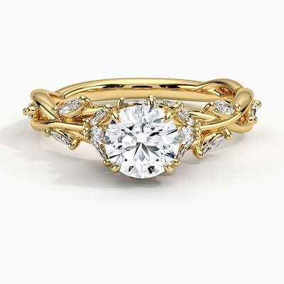 Jardim secreto Diamond Engagement Ring para mulheres ou meninas