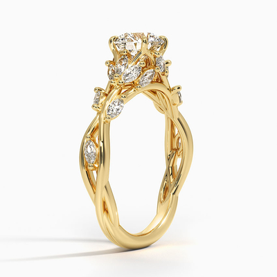 Jardim secreto Diamond Engagement Ring para mulheres ou meninas