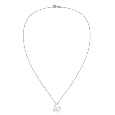 Joia maravilhoso da vida de Sterling Silver Pendant Necklace Sea do polvo do mar para amantes do oceano