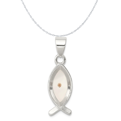 Joia fina da vida marinha do pendente da colar do encanto de 925 peixes de Sterling Silver Lobster Clasp Enameled para presentes das mulheres para ela