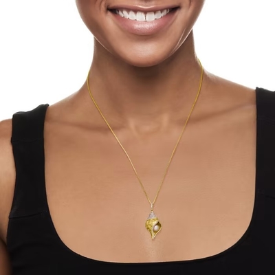 Anel da estrela do mar da Multi-fileira de Sterling Silver e do ouro 14kt amarelo