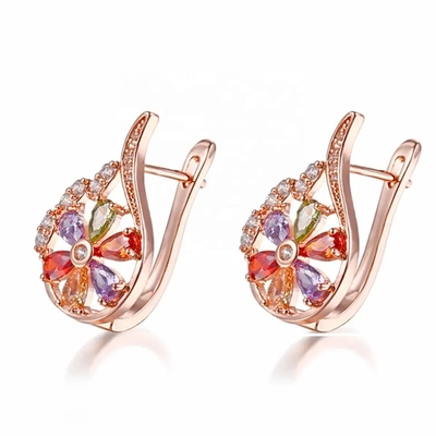 O Baguette de Sterling Silver Rainbow CZ da venda por atacado 925 apedreja a joia do partido de Ring Multicolor Zircon Ring For