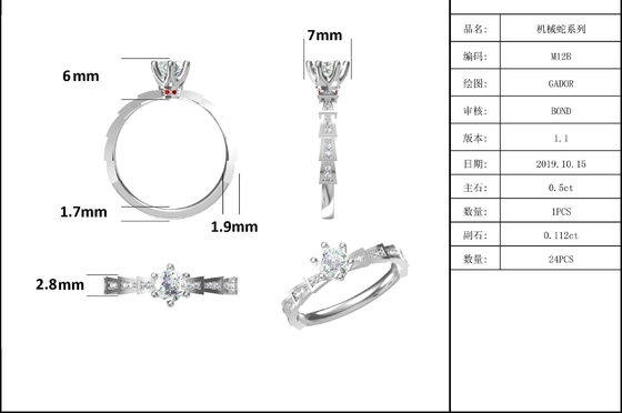 Moissanite branco anel original de Sytle e de Sapphire Platineve Diamonds Jewelry Women