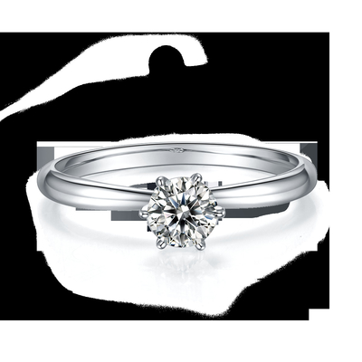 925 Sterling Silver Moissanite Diamond Rings para o acoplamento do casamento