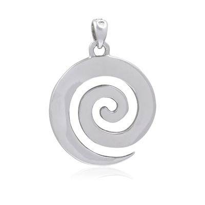 925 com chave de Sterling Silver Greek    Pendente criado de Opal Cocktail do arco-íris das mulheres do pendente da opala da espiral do meandro
