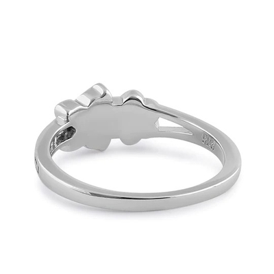 925 com o laboratório branco Opal Engagenent Ring For Girls de Sterling Silver High Quality Blue Opal Greek