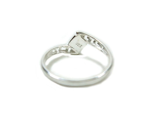 Arco-íris moderno Opal Engagement Ring azul do fogo da chave do meandro do grego clássico de Sterling Sliver 925
