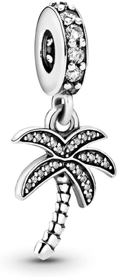 Cauda da sereia &amp; Shell Pearl Charm azuis 925 Sterling Silver Ocean Charm Beads para o bracelete &amp; a colar