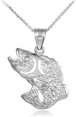 Colar do pendente de Sterling Silver Sea Turtle Animal da joia de Boma, 18 polegadas