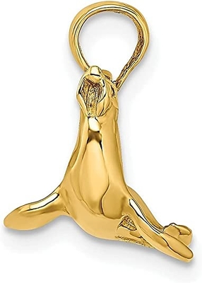 Ross-Simons 0,25 ct. t.w. Preto Diamond Accent de Diamond Seahorse Pendant Necklace With no ouro 18kt