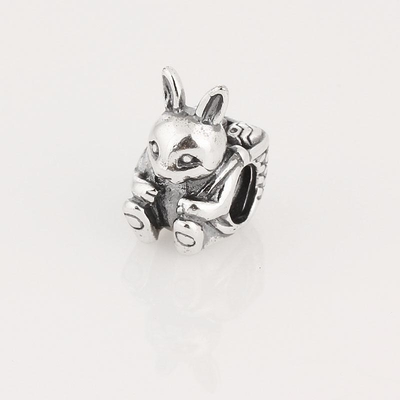 O coração feericamente da borboleta da preguiça dos braceletes BISAER 925 Sterling Silver Charms Cat Dog oscila
