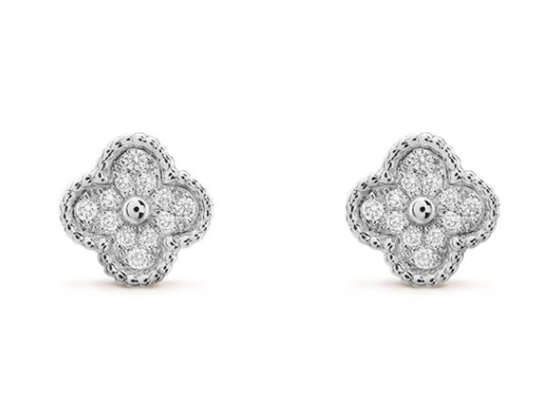 ouro Diamond Earrings de 0.24ct 18k, peso de 10mm Diamond Ear Studs 2.37g