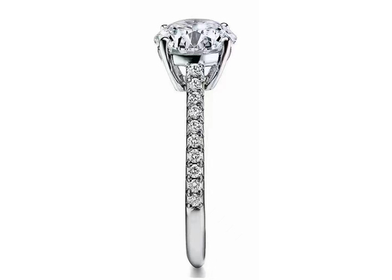 38pcs Diamond Engagement Ring Settings Round natural cortou 1.2ct RD7MM