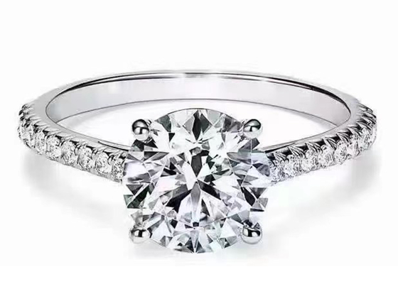 38pcs Diamond Engagement Ring Settings Round natural cortou 1.2ct RD7MM