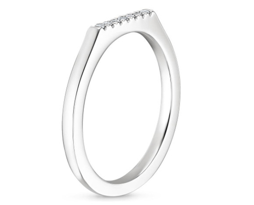 1.3mm 0.07carat 925 Sterling Silver Moissanite Engagement Rings para mulheres