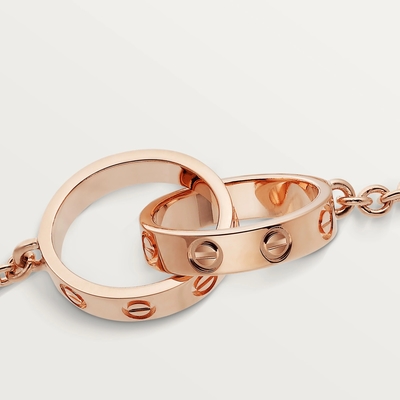 7 peso do bracelete 3.71g da joia do ouro maciço da polegada de comprimento 18K para o AMOR