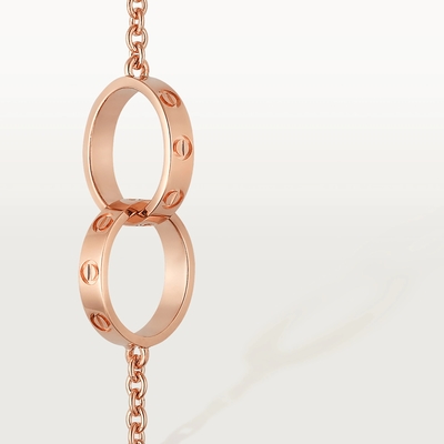 7 peso do bracelete 3.71g da joia do ouro maciço da polegada de comprimento 18K para o AMOR